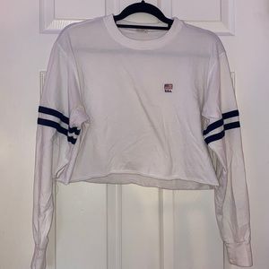 Pacsun John Galt Cropped Long Sleeve